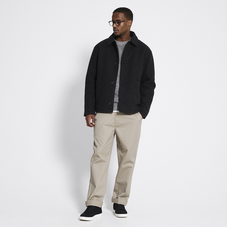 Jacket "Cigge" Black melange